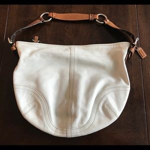 Coach White Shoulderbag